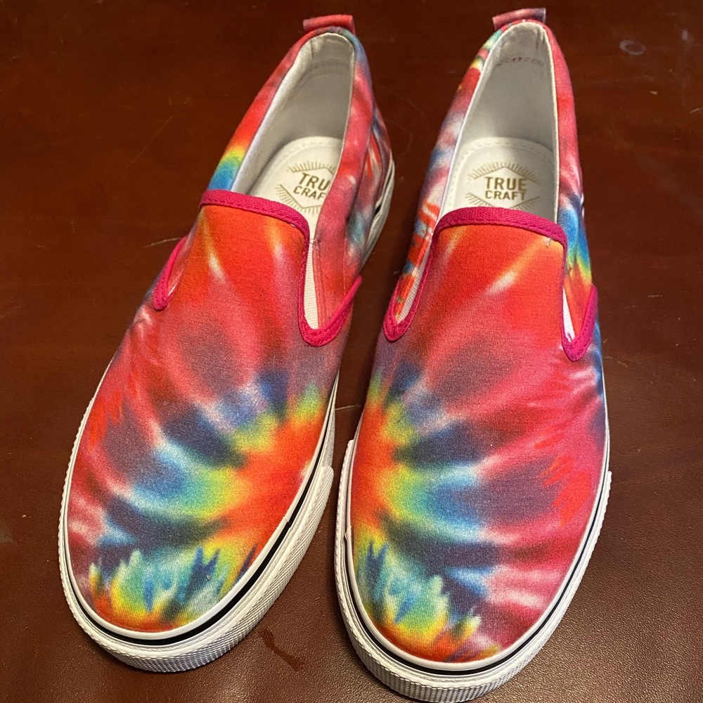 True Craft Tye Dye Slip On Shoes